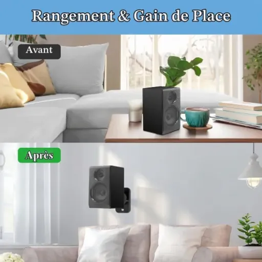 Test Cozycase Support Mural pour Enceintes : simple, pas cher et ça tient bien au mur