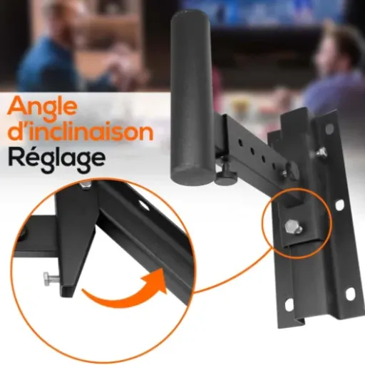 Test Pyle PSTNDW15 : des supports muraux costauds pour enceintes lourdes, sans chichi
