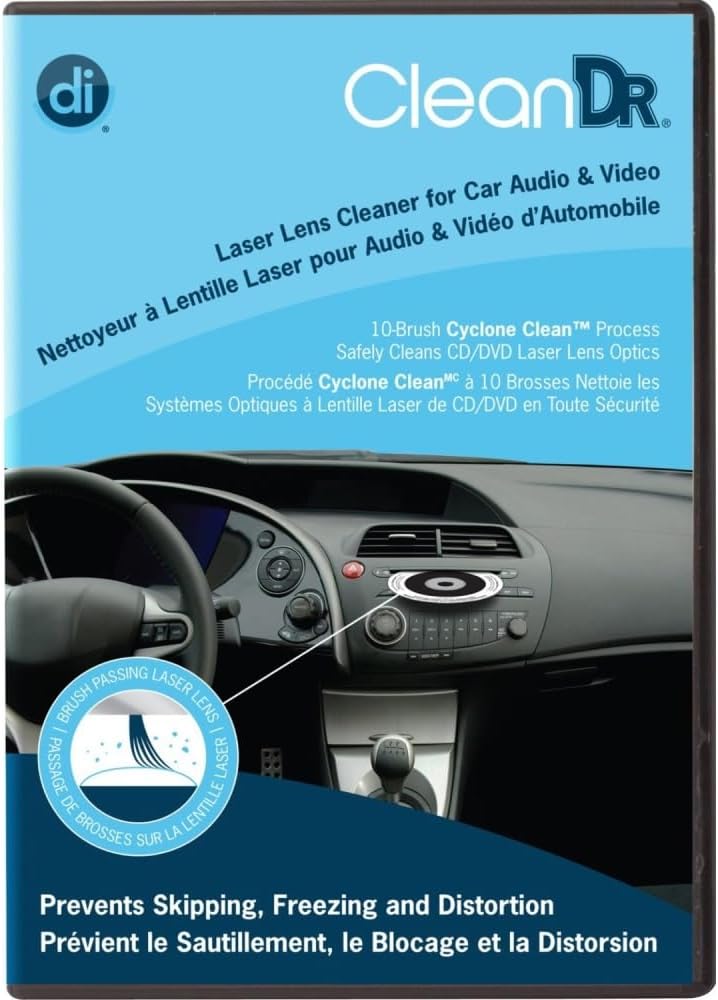 Digital Innovations CleanDr 4190500 Nettoyeur de lentille Laser pour Voiture Audio et vidéo Audio et vidéo de voiture Simple