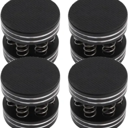 Test pieds d'isolation Tiardey : des petits ressorts qui calment bien les vibrations