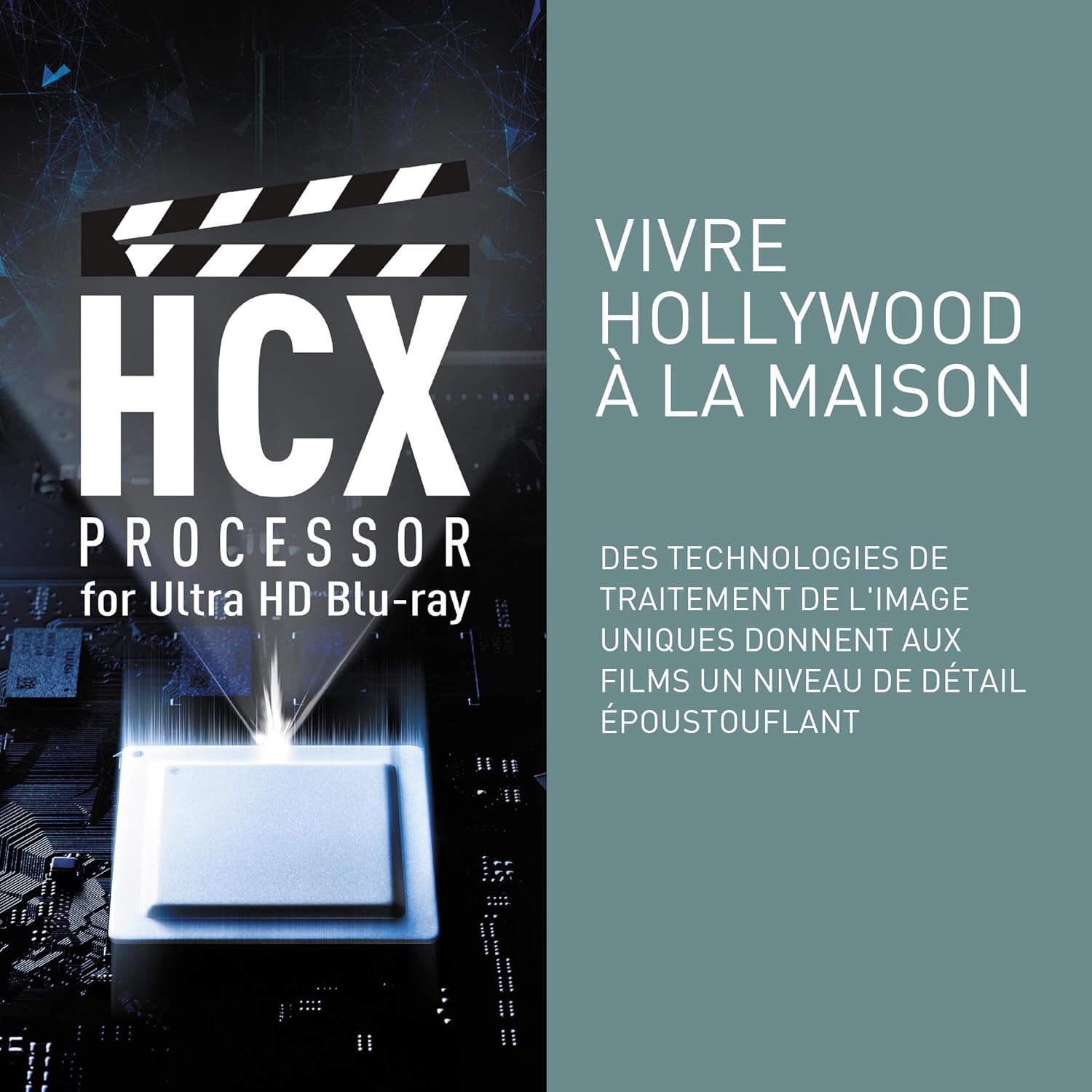 Lecteur Blu Ray 4K HDR DP-UB9000EG1 I HDR10+/Dolby Vision Ultra HD Premium Convertisseur Audio High Res Double USB et HDMI WiFi/Ethernet Noir - Version Française