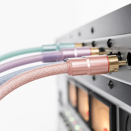 Comment le câble audio RCA AudioQuest influence la qualité sonore dans la postproduction cinéma