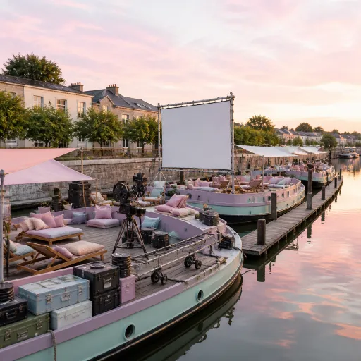 L'essor des péniches cinématographiques : une nouvelle vague dans l'industrie du film