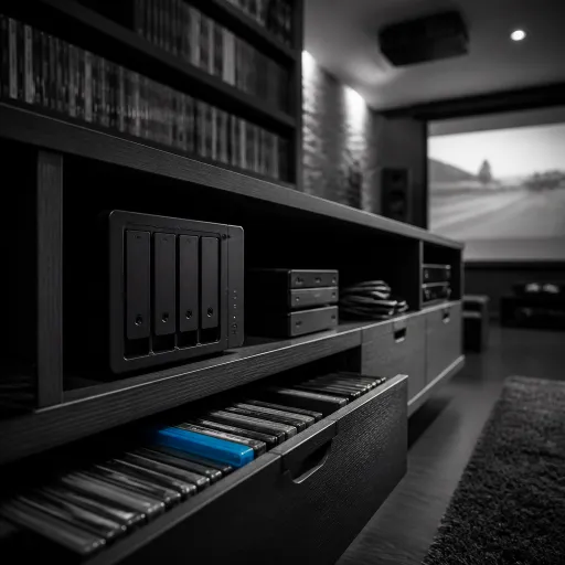 Optimiser le stockage des films avec un serveur NAS à 4 baies