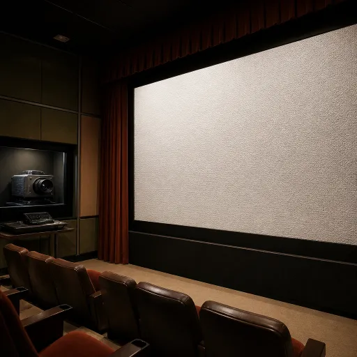 L'importance des écrans de projection Seymour dans l'industrie cinématographique