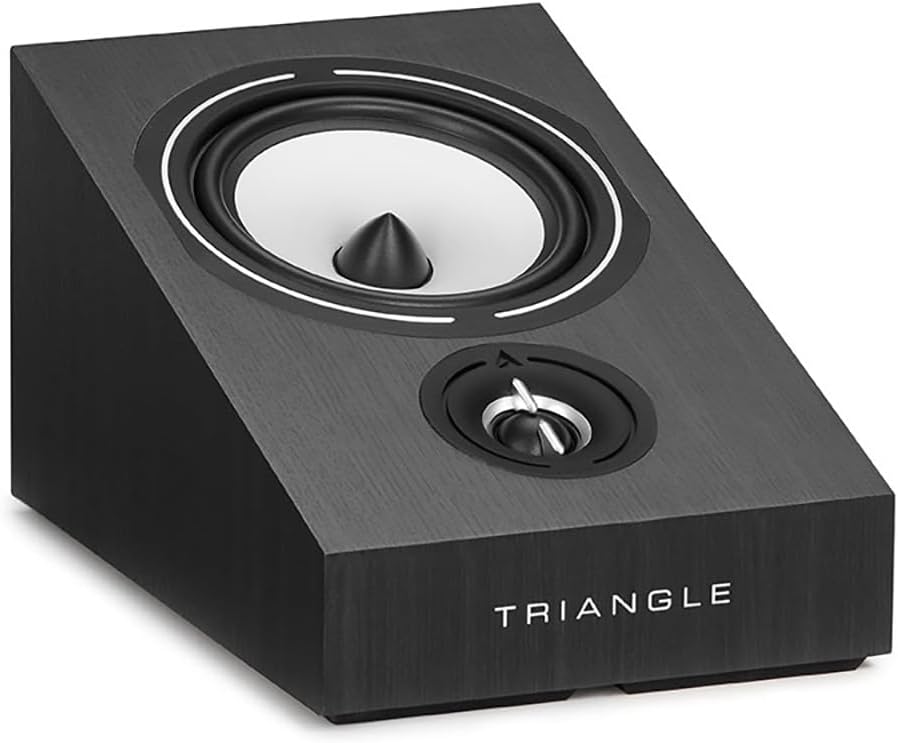 BOREA BRA1 - Enceinte d'Effets 3D Home-Cinéma - Compatible Atmos/DTS: X/Auro 3D – Polyvalence Atmos & Surround - Rendement 89 DB/W/m - 206 x 180 x 300 mm - Noir (Paire)