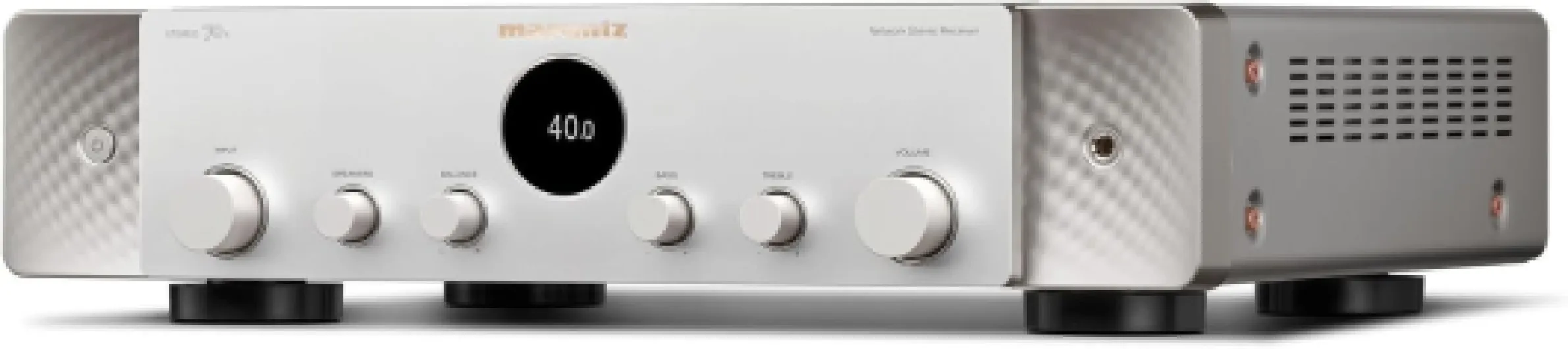 Ampli-Tuner Stereo 70s, Audio et Vidéo, 2.2 Canaux - Argent/Or