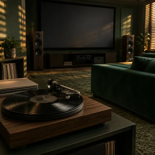 Comment bien choisir une platine vinyle pour un home cinéma immersif