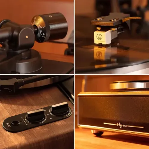 Avis 1 BY ONE Platine Vinyle Bluetooth : une solution tout-en-un pour débuter sans se prendre la tête