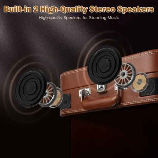 Avis VOKSUN S300 : la platine vinyle valise rétro qui mise sur le Bluetooth