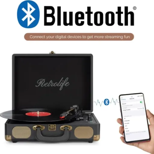Avis Platine Vinyle Retrolife INDIVIDUAL SUITCASE : le tourne‑disque valise vintage pour débuter sans prise de tête