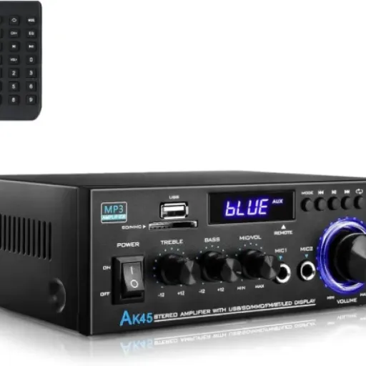 Avis Romicta AK45 : un ampli stéréo compact et polyvalent pour petit budget
