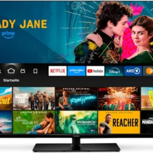 Avis MEDION 55" MD 855500 : une TV 4K QLED Fire TV abordable pour le streaming et le jeu occasionnel