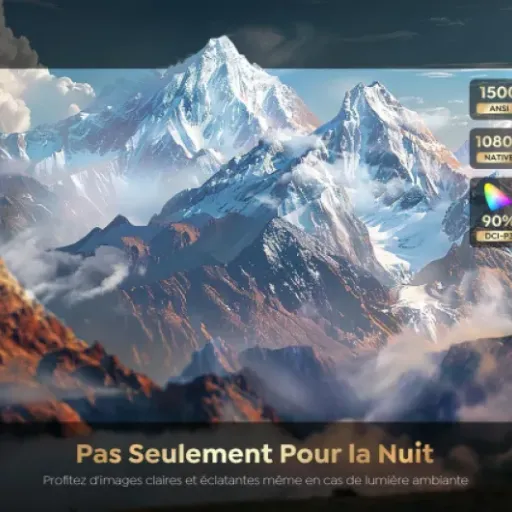 Avis PUTRIMS K12 Vidéoprojecteur 4K Google TV : le projecteur connecté qui vise le home cinéma abordable