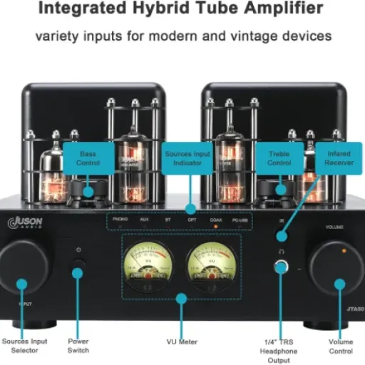 Avis Juson Audio JTA50 2025 : un ampli à tubes 2.1 d’entrée de gamme bien armé pour le salon