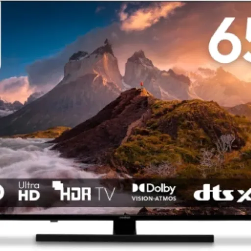 Avis MEDION TV 65 Pouces QLED MD 865700 : une grande 4K connectée à prix serré