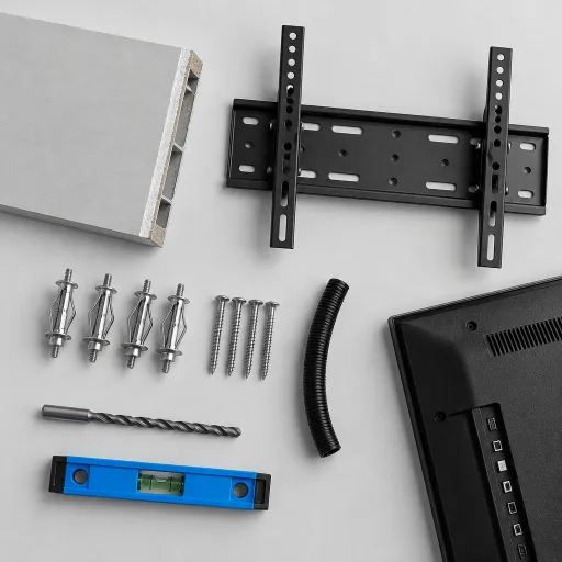 Comment fixer une TV au mur en placo pour un salon home cinéma élégant