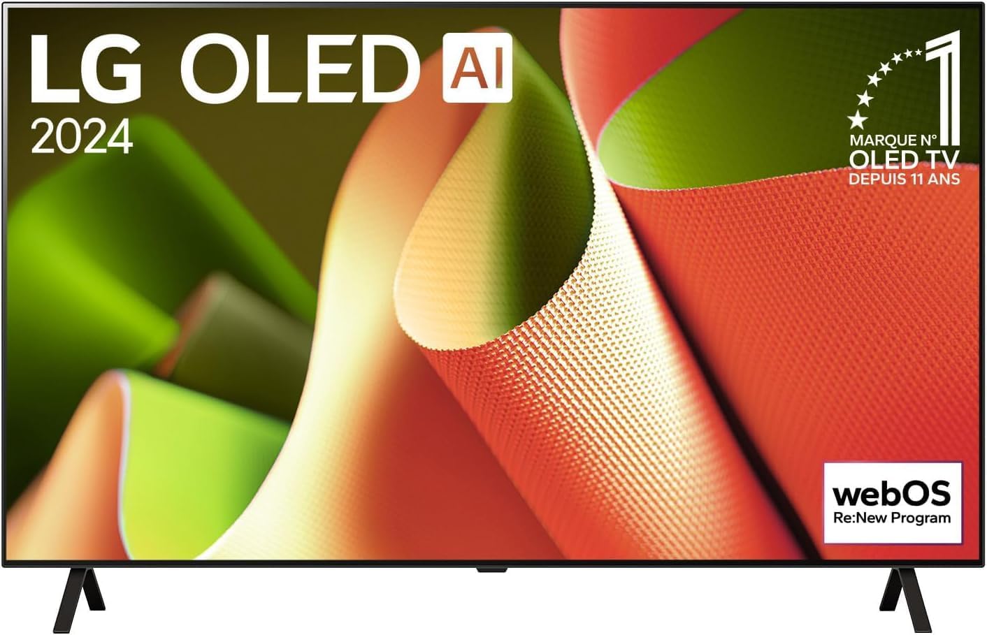TV OLED 2024 - OLED48B4 - 48'' (121 cm) - OLED- Processeur α8 AI 4K -Dolby Vision & Atmos - Alexa 48" B4 2024 OLED B4 OLED TV
