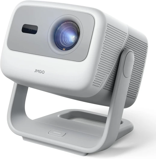N1S 4K Mini Videoprojecteur, Triple Laser, 1100 ISO Lumens, Gimbal Instantané Autofocus, Google TV, Netflix, 110% BT.2020, HDR10, Audio Dolby 10W, Blu-ray 3D, 200" pour Extérieur, Gaming, Soirées