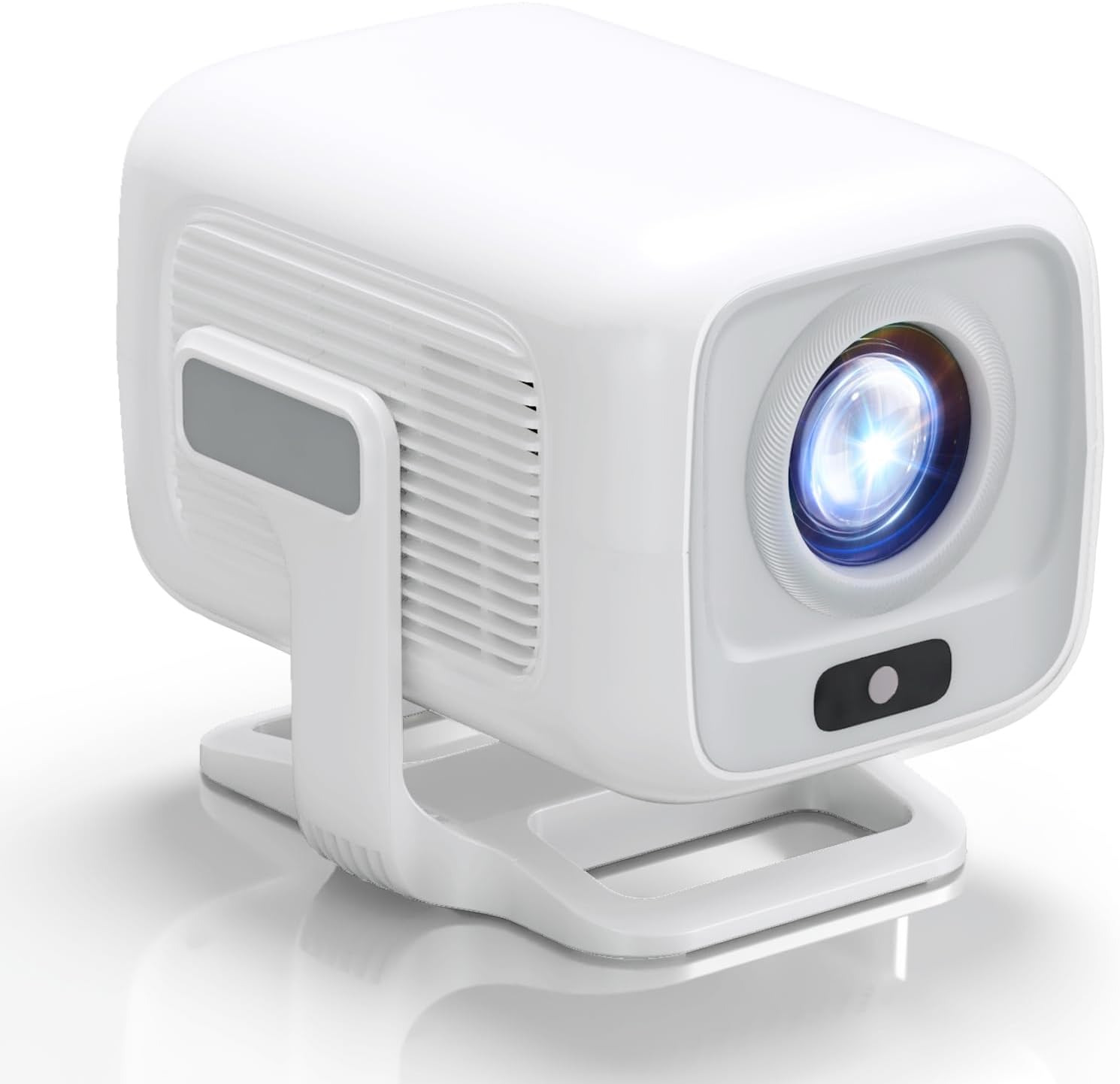 Vidéoprojecteur [App intégrée] Mini Projecteur Auto-Focus 4K UHD WiFi 6 BT5.2 Home Cinéma Portable Keystone Compatible avec iOS/Android/TV Stick/PS5/Xbox Latence Basse Rotatif à 180°