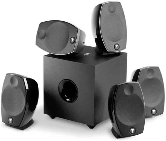 Focal Pack Enceintes Home-cinéma 200w Noir - SIBEVO5.1
