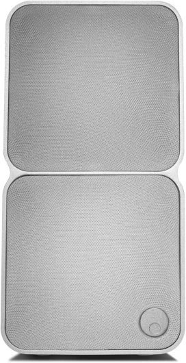 Minx Min 22 - Enceinte Satellite Filaire compacte avec Technologie BMR - Support en Trou de Serrure Inclus pour Un Montage Mural Discret et Facile - Blanc White