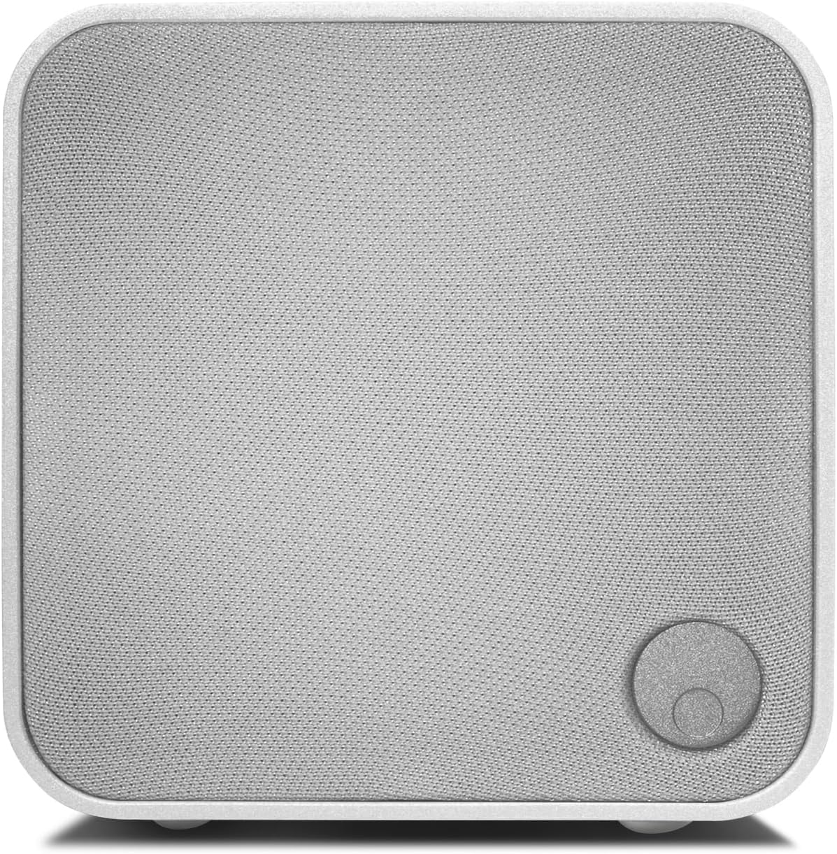 Minx Min 12 - Enceinte Satellite Filaire compacte avec Technologie BMR - Support en Trou de Serrure Inclus pour Un Montage Mural Discret et Facile - Blanc White