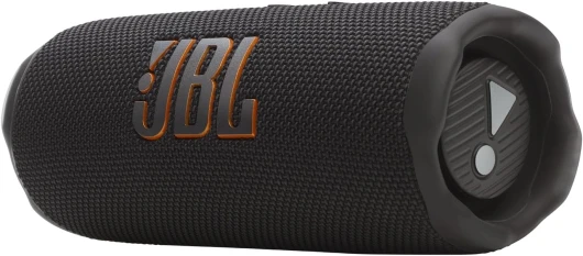 Flip 7, Enceinte Bluetooth Portable sans Fil, 16 Heures d’autonomie, étanche IP68, résistante à la poussière et aux Chocs, Son Pro avec IA Boost, Connexion Multi-Enceintes Auracast, Noir