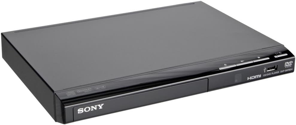 Lecteur DVP-SR760H DVD/lecteur CD (HDMI, upscaling 1080p, entrée USB, lecture Xvid, Dolby Digital) noir HDMI & USB
