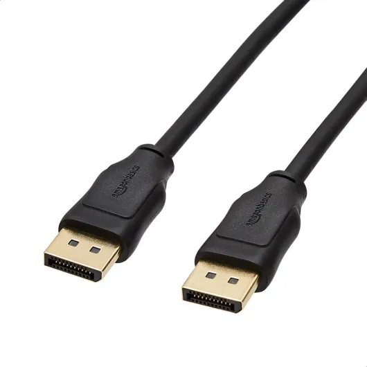 Câble DisplayPort vers DisplayPort, pour Ordinateur, 1.8 m, Noir Pack de 1 1.8 m