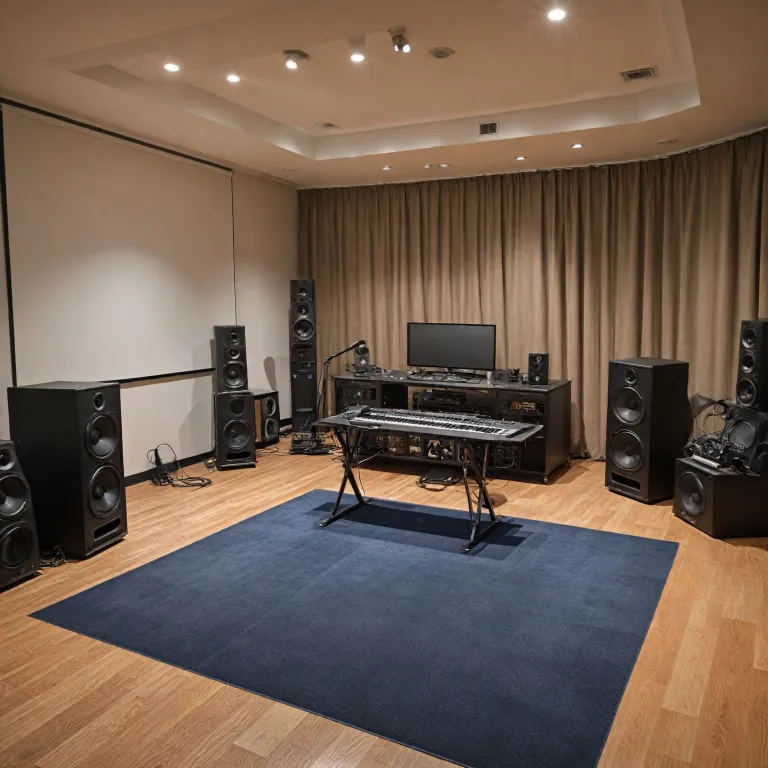 Comment les tapis anti vibration IsoAcoustics transforment les studios de cinéma