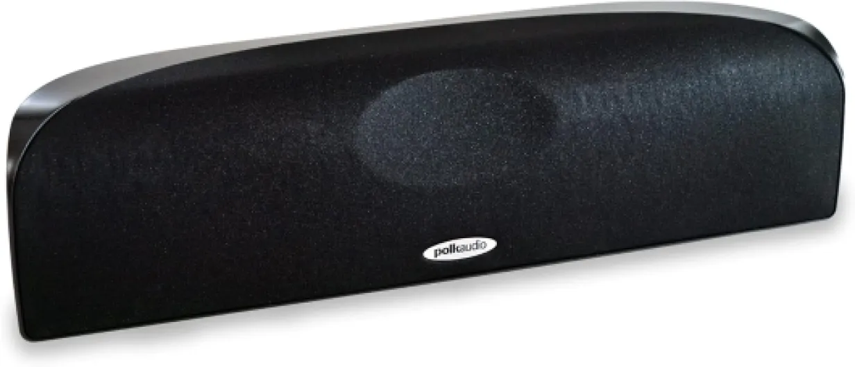 Polk Audio TL1 Center Channel Speaker, Center Speakers for Home Theater (Each, Black)