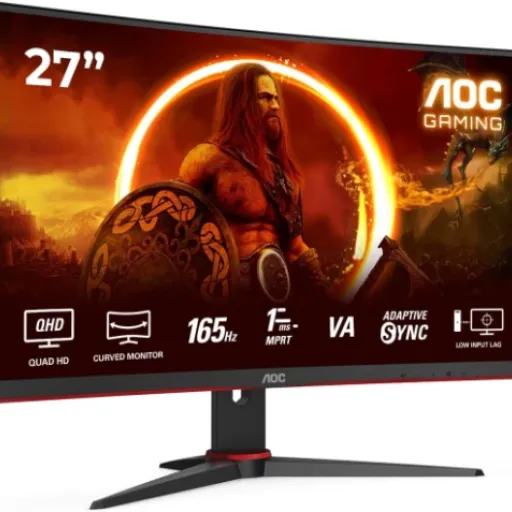 Test AOC CQ27G2U : un écran incurvé qui fait le job