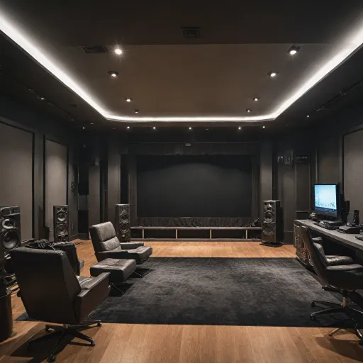 Comment le panneau acoustique noir révolutionne les studios de cinéma