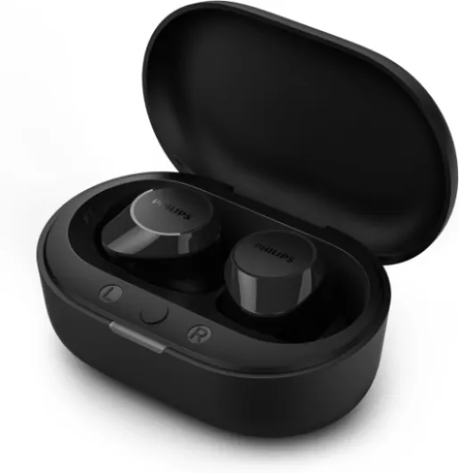 TAT1209BK True Wireless in Ear Bluetooth Headphones - Small Buds - Great Value Natural Sound - Dynamic Bass, Pocket-Sized Charging Case, Clear Calls - Black In Ear TrueWireless 1209 Black