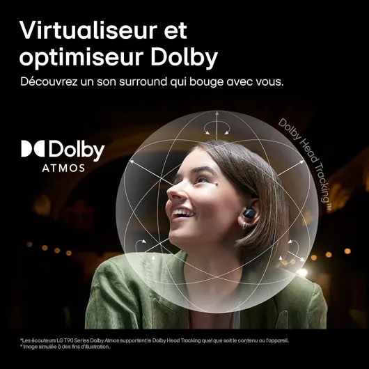 Tone Free T90S écouteurs Bluetooth Intra-Auriculaires avec Dolby Atmos, Technologie MEDIRIAN, ANC (Réduction sonore Active), UVnano+, Noir T90s Noir