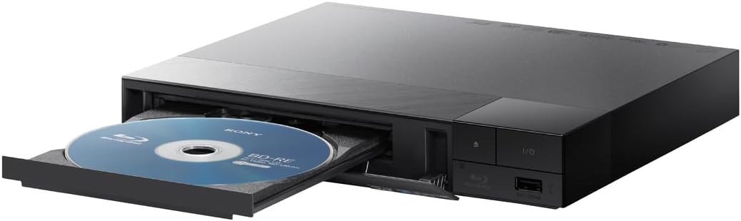Lecteur Blu-ray Sony BDP-S1700K - Full HD - Haute résolution 1080p - Palette de couleurs TRILUMINOS - Dolby TrueHD - DTS-HD Master Audio - DTS-HD High-Resolution Audio - Expérience utilisateur convivi BDP-S1700K (2025)