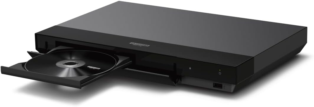 Lecteur Blu-Ray Sony BDP-X700 4K Ultra HD - Audio Haute résolution - HDR10 - Dolby Vision - BT.2020 - Upscaling avancé - Lecteur Universel - HDMI & SPDIF coaxial - UX conviviale UBP-X700K (2025)