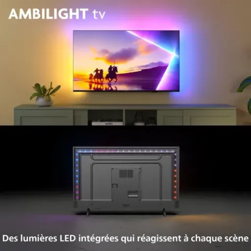 Test Philips Ambilight 43PUS8500 : une 4K sympa pour le salon, mais avec quelques pièges