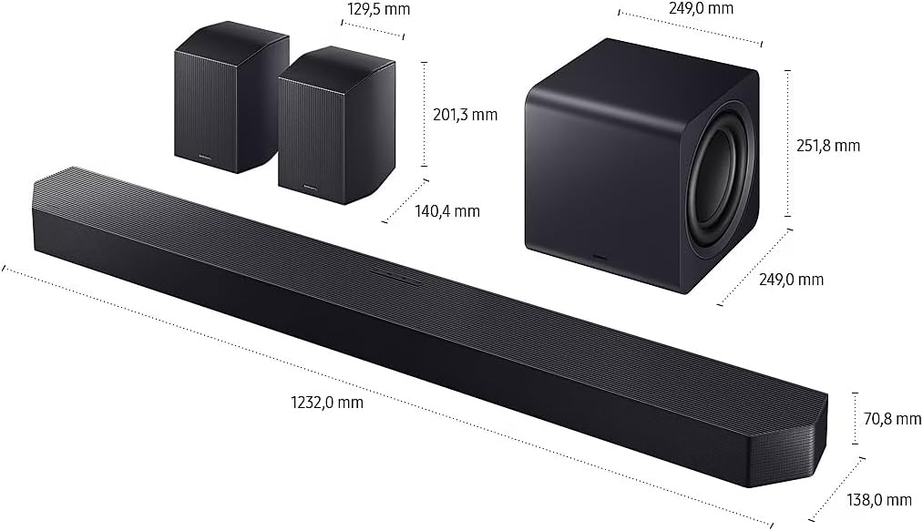 Soundbar Samsung HW-Q990F/ZF 2025 Modèle HW-Q990F/ZF