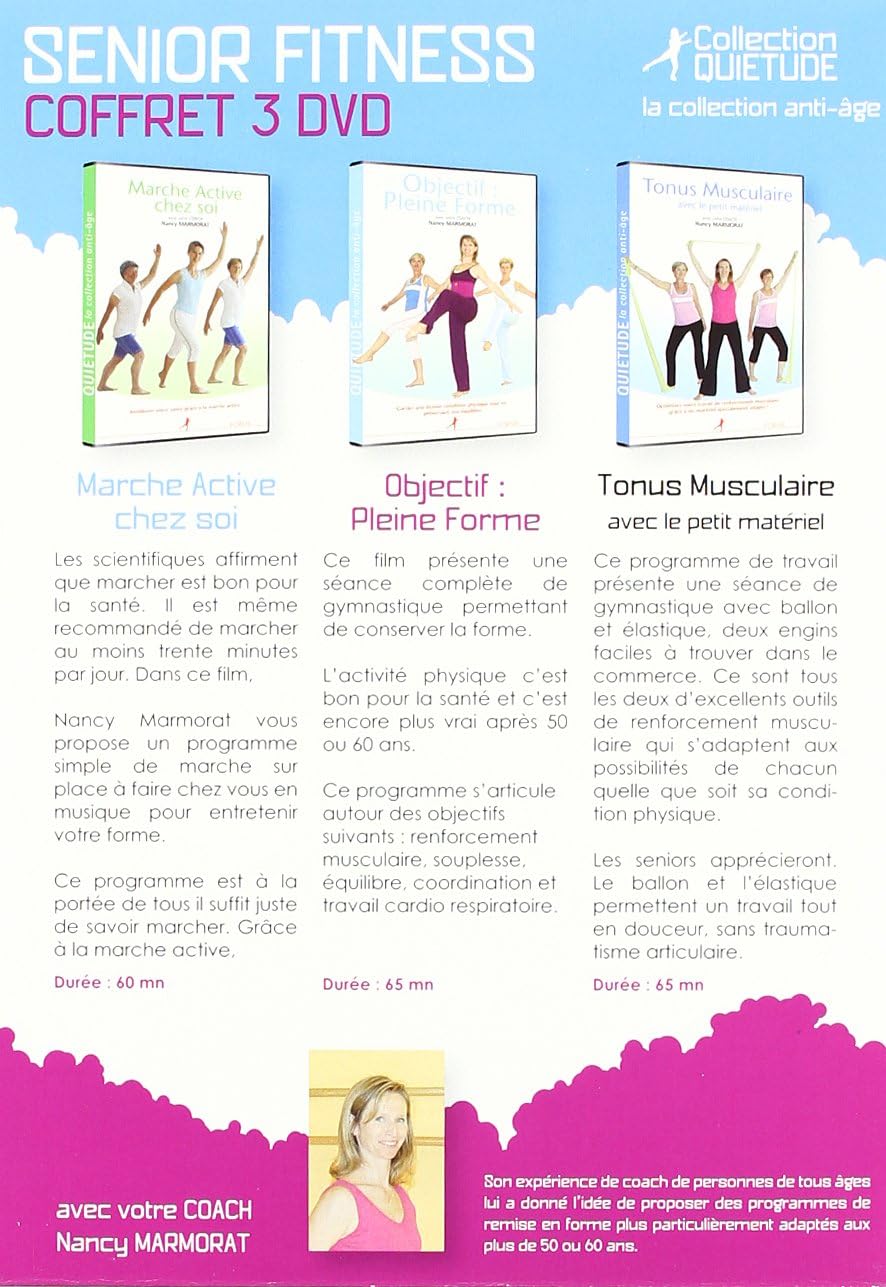 SENIOR FITNESS - COFFRET 3 DVD [Pack]