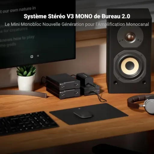 Test Fosi Audio Due V3 Mono : petits blocs qui envoient vraiment du lourd pour pas trop cher