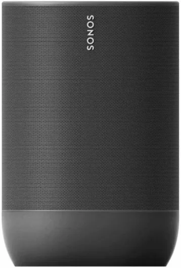 Sonos Move - Enceinte sans Fil - Multiroom WiFi et Bluetooth - Air Play 2 - Son Clair et Puissant - Assistant Google et Amazon Alexa Intégrés - Interface Tactile - Noir