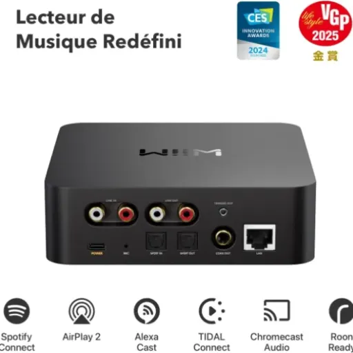 Test WiiM Pro Plus : le petit boîtier qui met ton vieil ampli au goût du jour