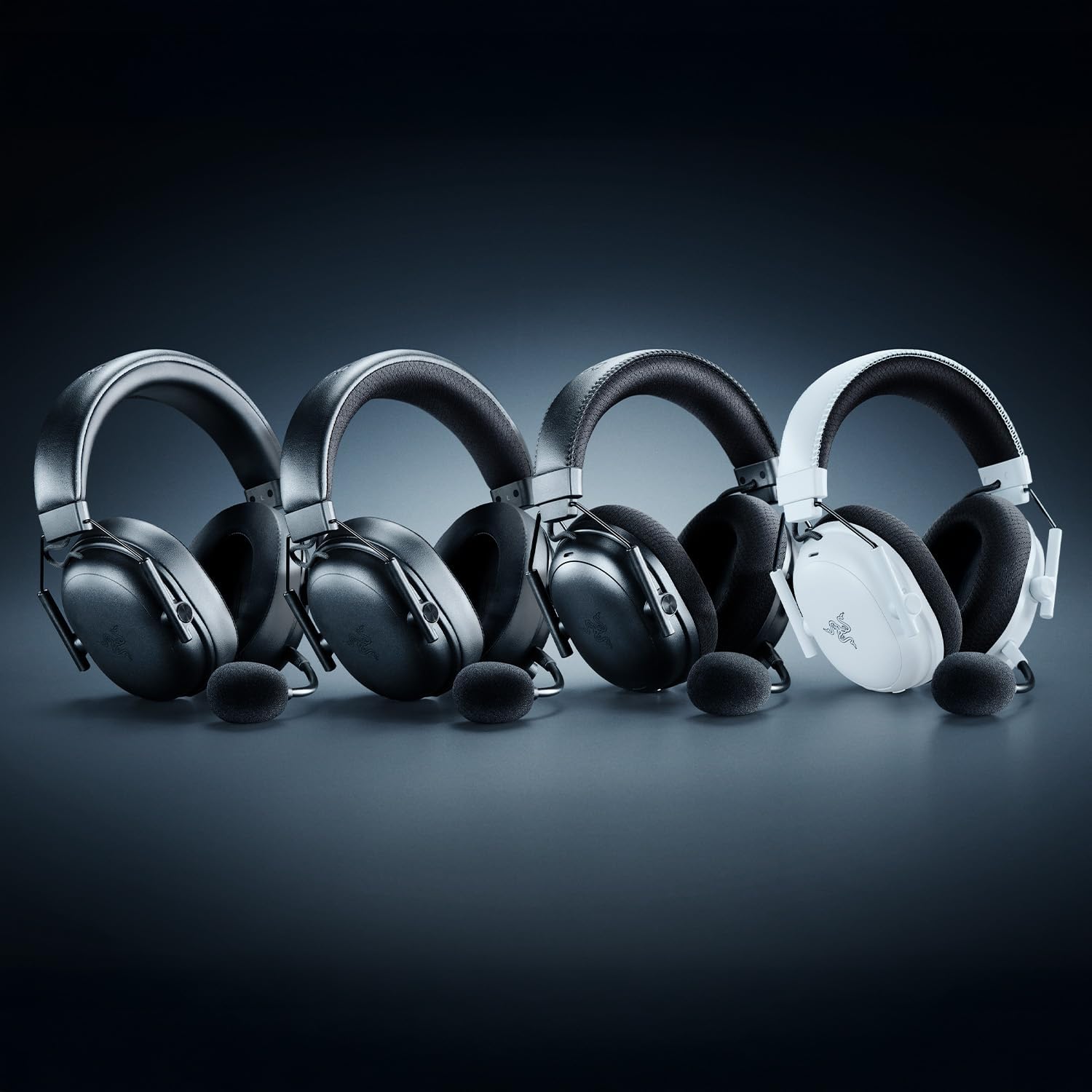 Razer BlackShark V3 Pro - Casque ANC sans Fil pour l’Esport - Annulation Active - Haut-parleurs 50mm - Micro HyperClear Amovible - Wireless 2,4 GHz & Bluetooth - FPS - PC/Mac - Noir Noir BlackShark V3 Pro
