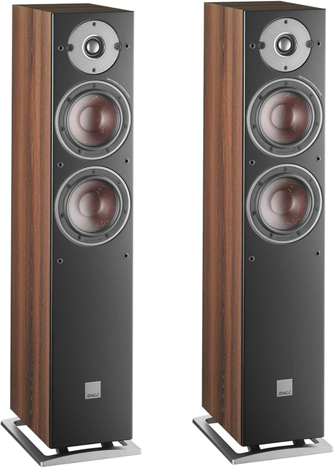 Oberon 5 Noyer Foncé - Enceintes Colonnes (la Paire) Marron foncé