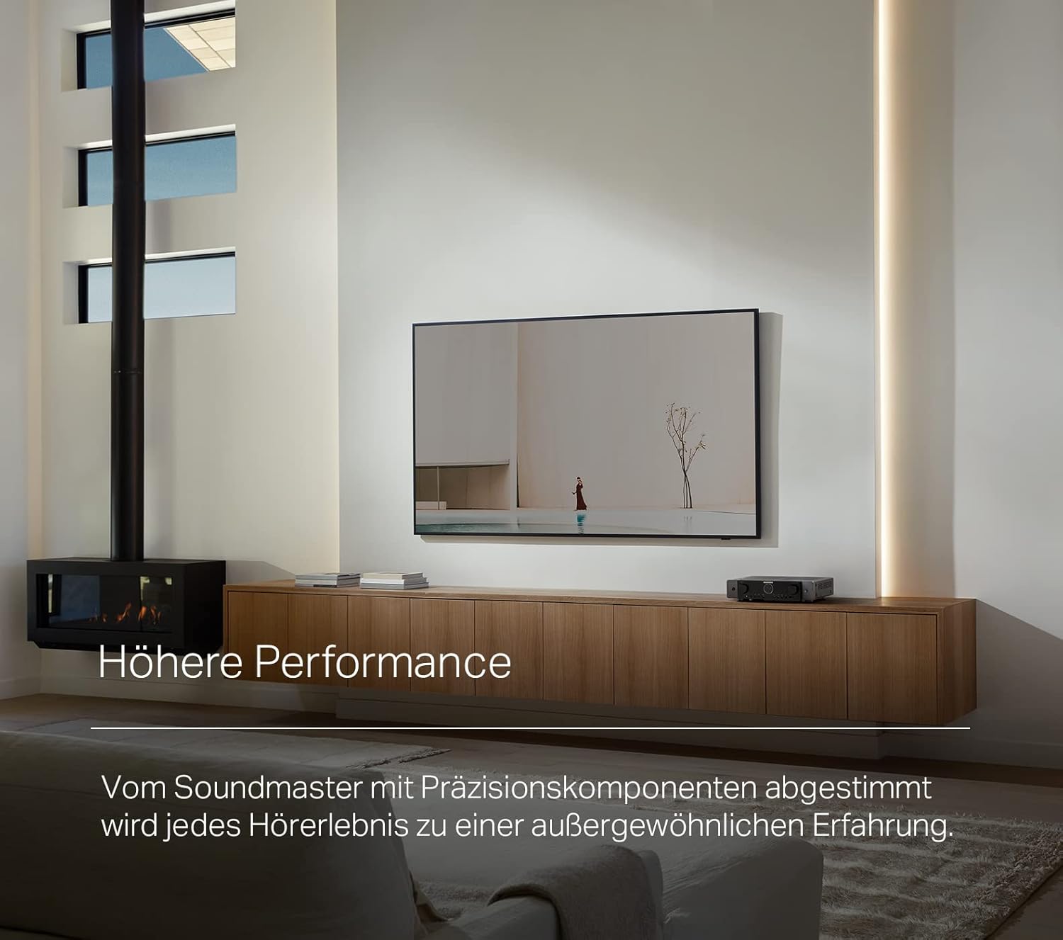 Cinema 70 S, Amplificateur 7.2 Canaux, 50W par Canal, Dolby Atmos, 8K, HEOS Built-in, 6 Entrées HDMI eARC - Argent-Or