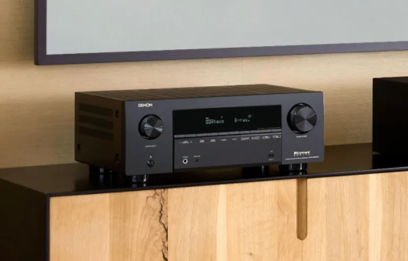 Denon AVR-X2800H Amplificateur AV Home Cinéma 7.2 Canaux, 150W, HDMI 8K, HEOS Multiroom, Dolby Atmos, DTS:X, Bluetooth, Wi-FI - Noir Sans radio numérique