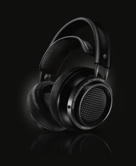 Fidelio X2 Casque Over Ear Haute résolution, Filaire, Acoustique Ouvert, avec Drivers LMC en néodyme de 50 mm, Coussinets en Mousse à mémoire de Forme Velours Deluxe - Noir Unique