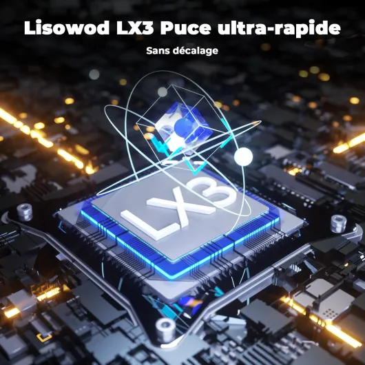 Videoprojecteur 4K【App Intégrée/Auto Focus/Keystone】 1080P FHD Projecteur Video 1500 Luminosité, avec HDMI eARC, WiFi6, Bluetooth, Dolby Audio, Lisowod Retroprojecteur Portable pour Home Cinéma